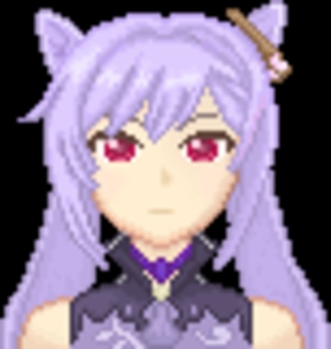keqing pixel art