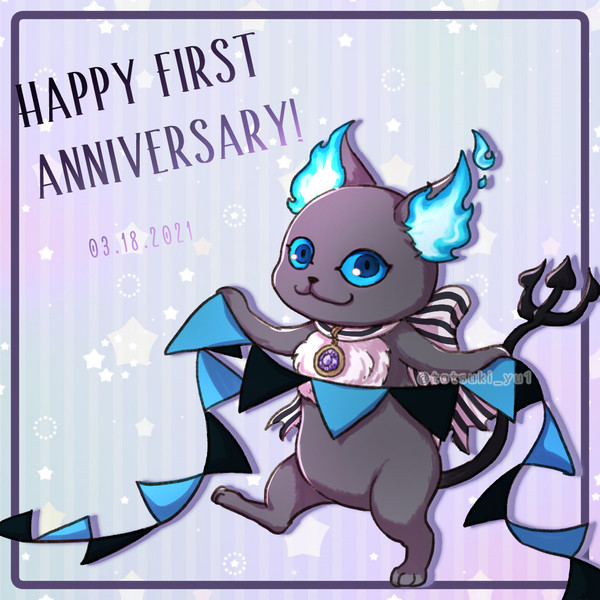 ツイステ一周年おめでとう!