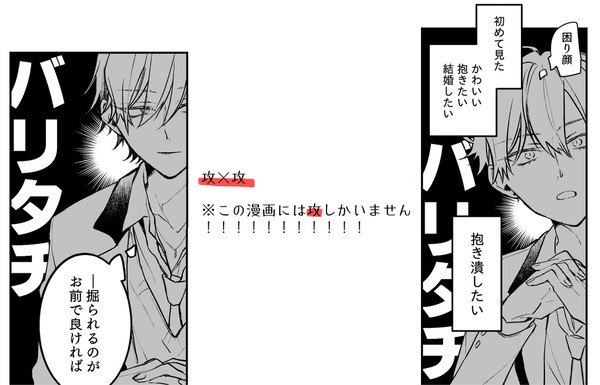攻×攻