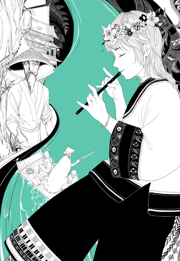 《边城》插图一