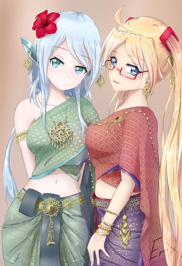 Q & Hanna Thai Traditional Dress