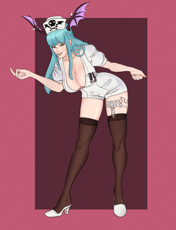 that one Morrigan nurse statue
