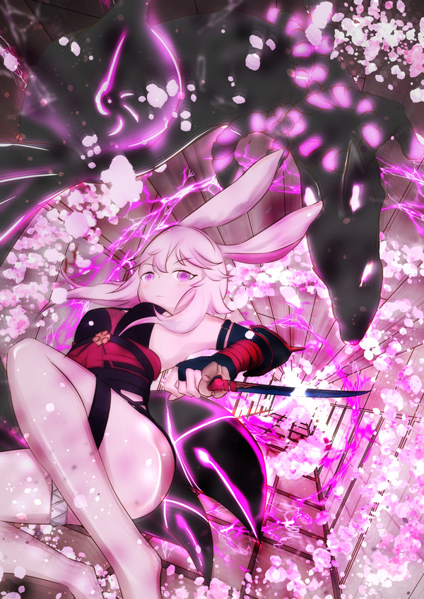 忍ぶ、桜、花降らし
