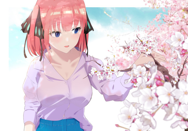 春の訪れと二乃🌸
