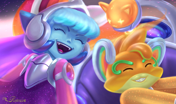 space groove lulu & Rumble skin