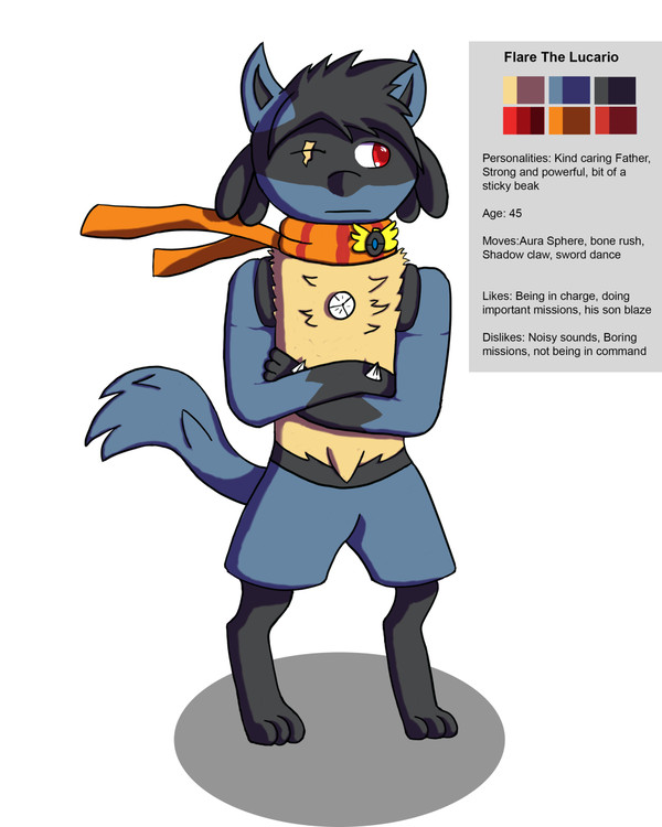 Flare the Lucario