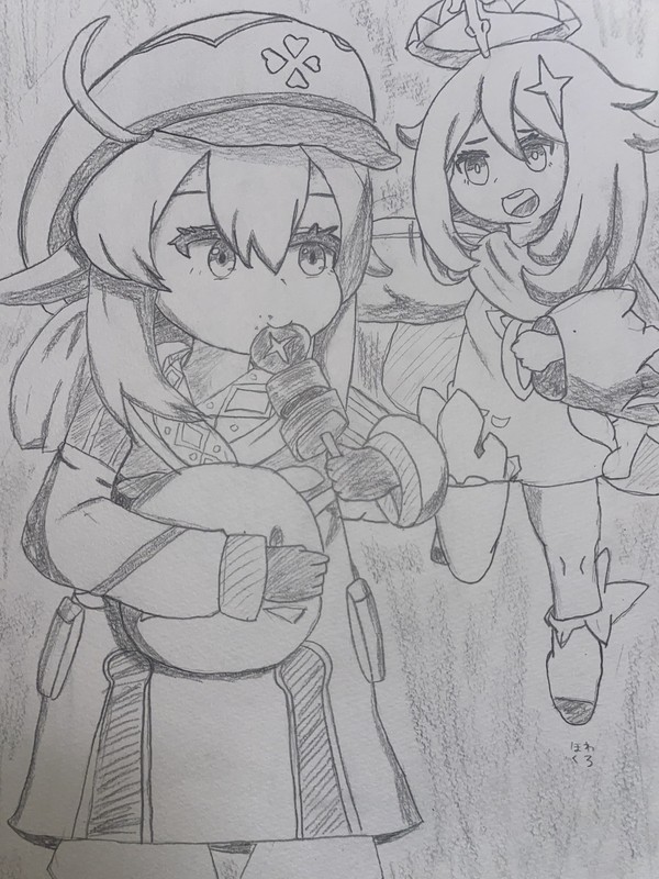 お祭りを楽しむクレーちゃん