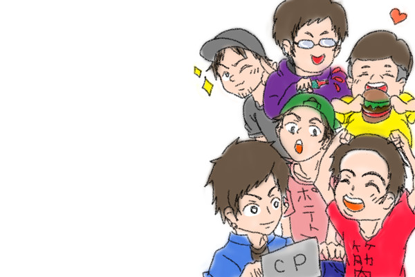 フィッシャーズの落描き
