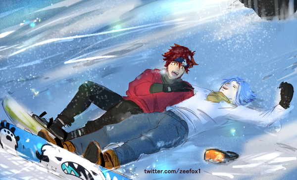 Snowboard to infinity