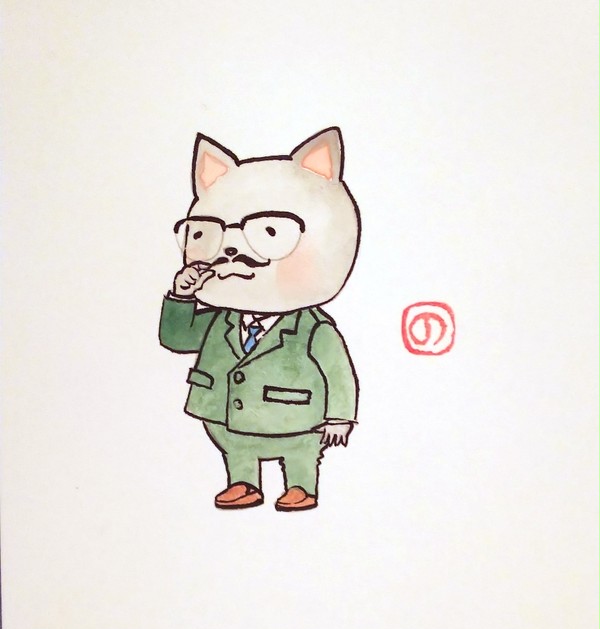 おじさん猫