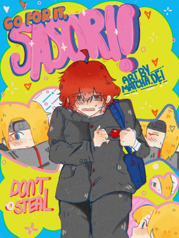 redraw of manga cover!