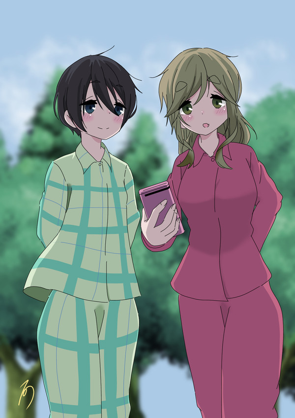 ゆるキャン　パジャマ