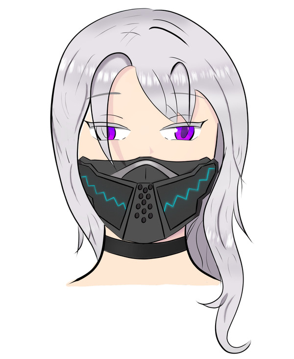 OC masked Girl