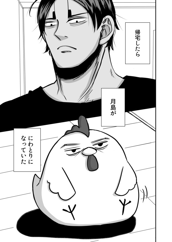 【ぴよこけ鯉月漫画①】出会い