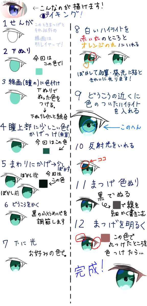 目イキング！！
