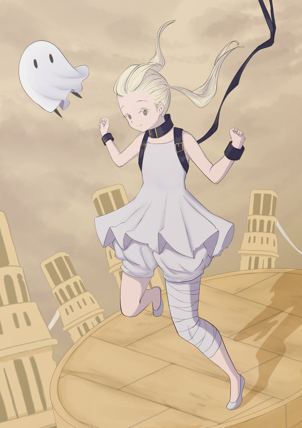 白い少女