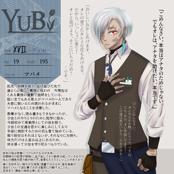【YUBI】XVⅡ（ディセ）【ツバメ】