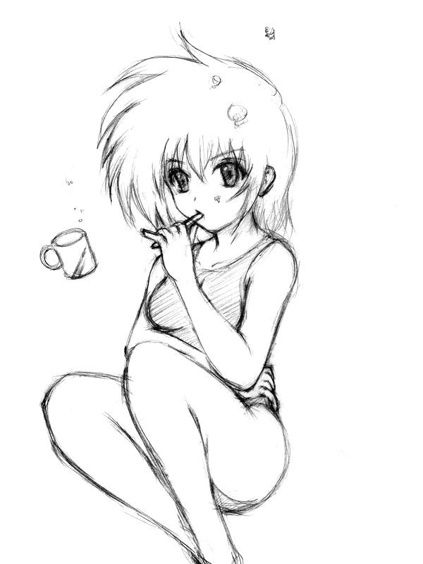水中歯磨き
