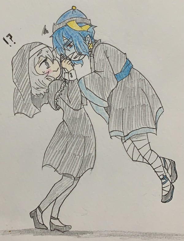 シスター純子ちゃんとゾンビキョンシー愛ちゃん