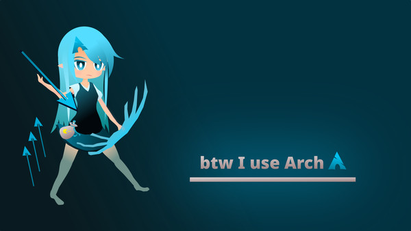 Arch linux chan wallpaper