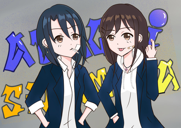 噂の2人