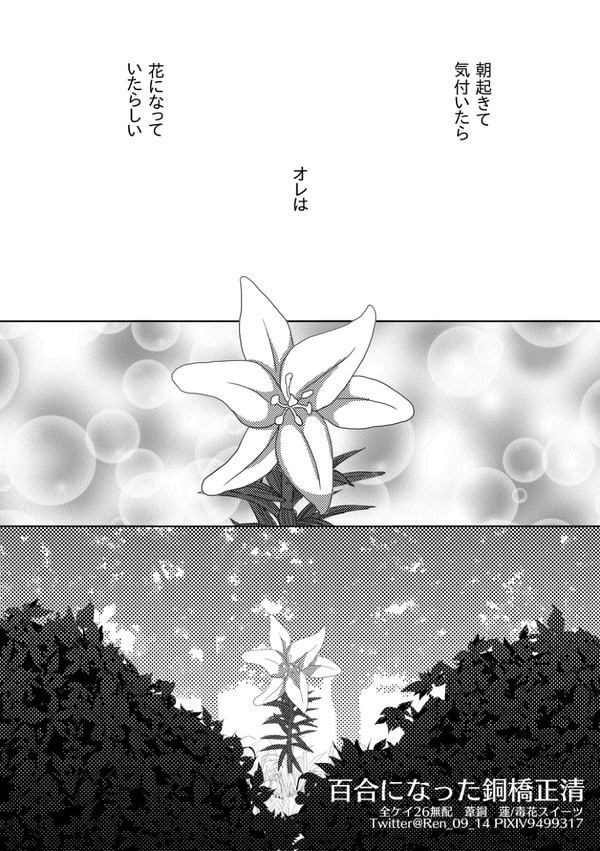 【無配】百合になった銅橋正清