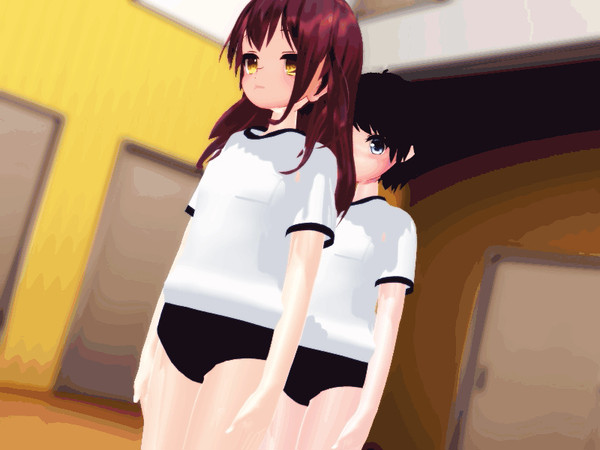 いじめられっ娘のブルマ下ろし