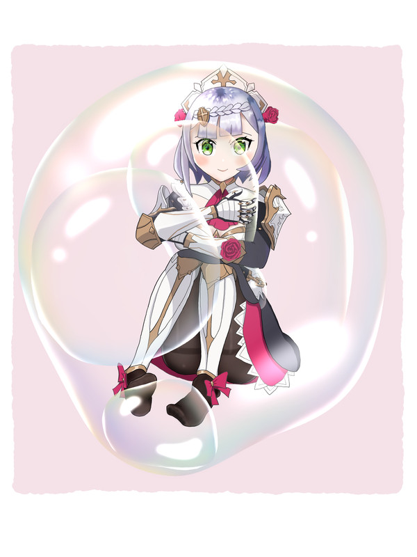 ノエルinシャボン玉