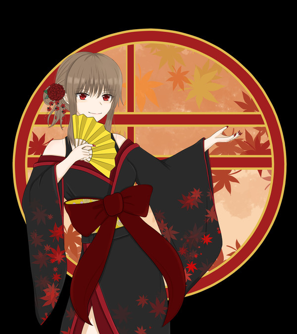 和服美人