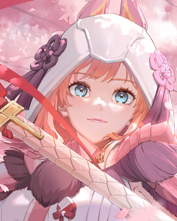 桜色——泡狐娘