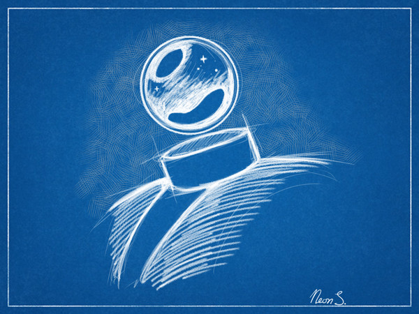Blueprint sketches NSR