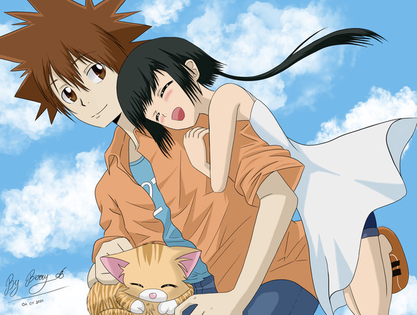 KatekyoHitmanReborn! Tsuna&Uni
