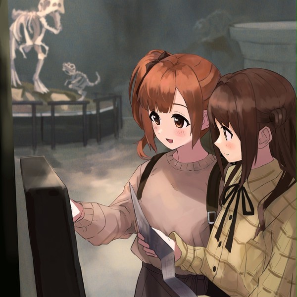 博物館で