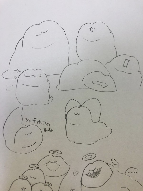 2、3、4月のらくがきまとめ