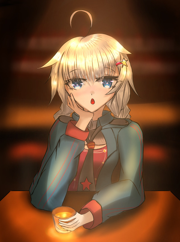 人気の無いバーでティスちゃんと雑談したかっただけ