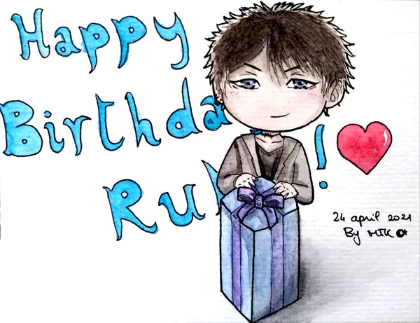 Happy birthday Ruki! 24.04.2021