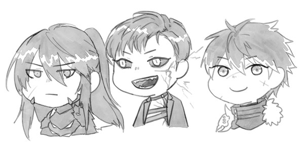 DFO lancer doodles