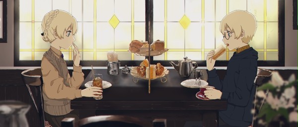 紅茶とスコーン