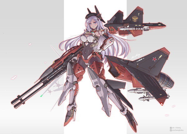 【Skeb】Alexandra & Su-35S Gear
