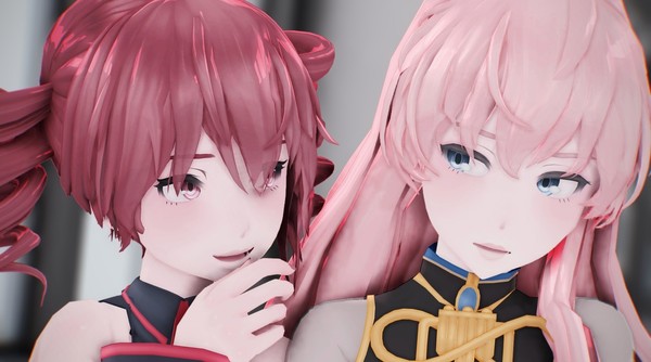 重音テト 巡音ルカ MMD