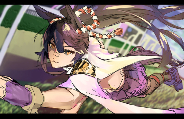 【ウマ娘】ナリタブライアン【落書き】