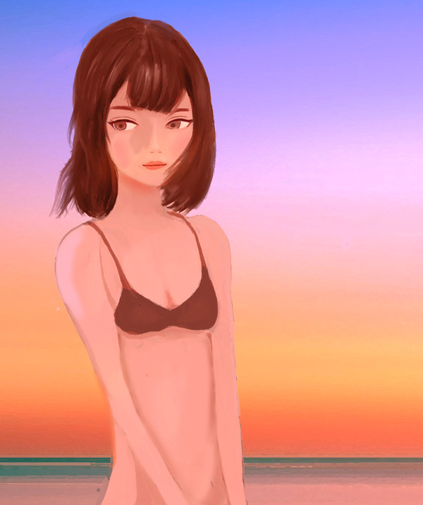 渚にて
