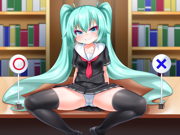 ガキおなっ!メスガキにクイズでシコ音流されて完全屈服するオナサポ