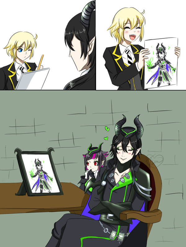 Malleus x Yuu Gift