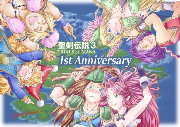 聖剣3ToM 1周年おめでとう🎉🎊