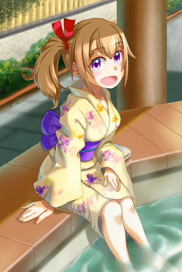 コマちゃんおたおめ絵