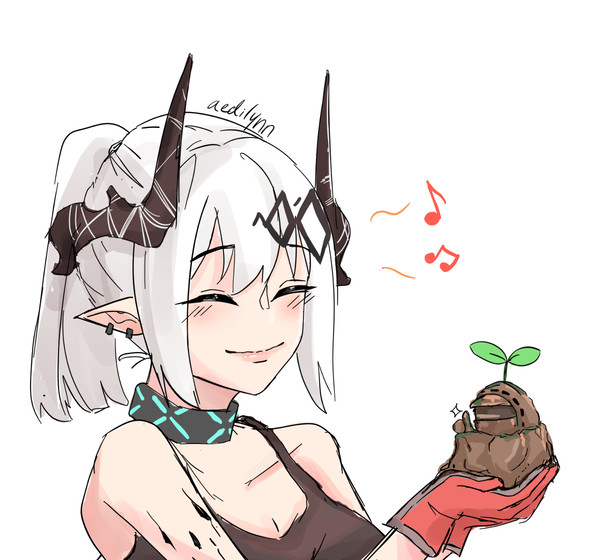 Mudrock is a happy gardener