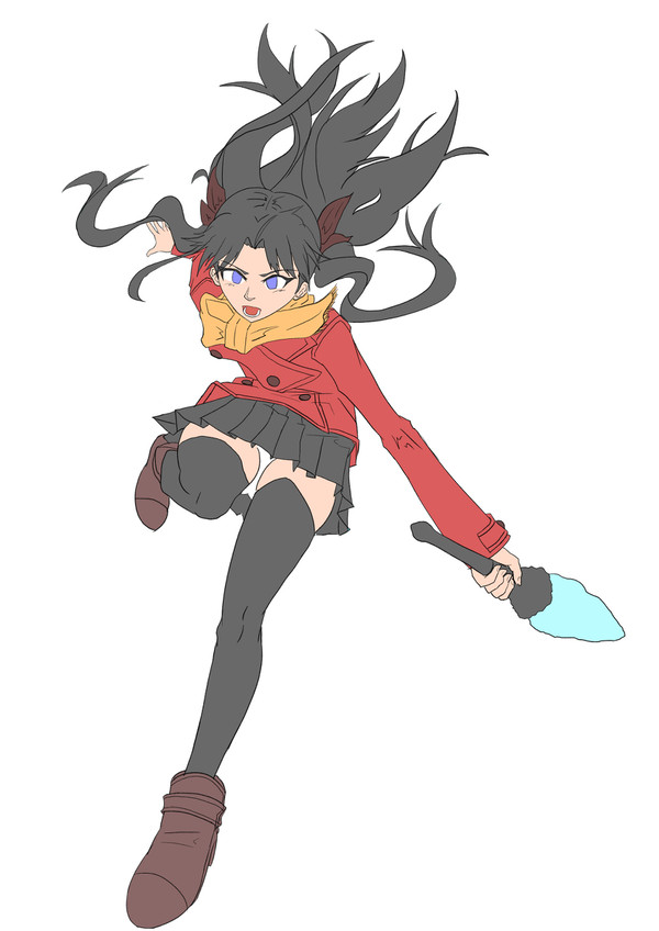 ソフトクリームと凛
