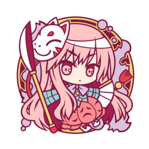 こころちゃんのラバーキーホルダー