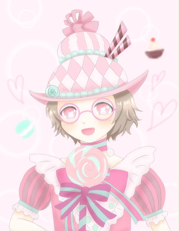 甘いケーキ